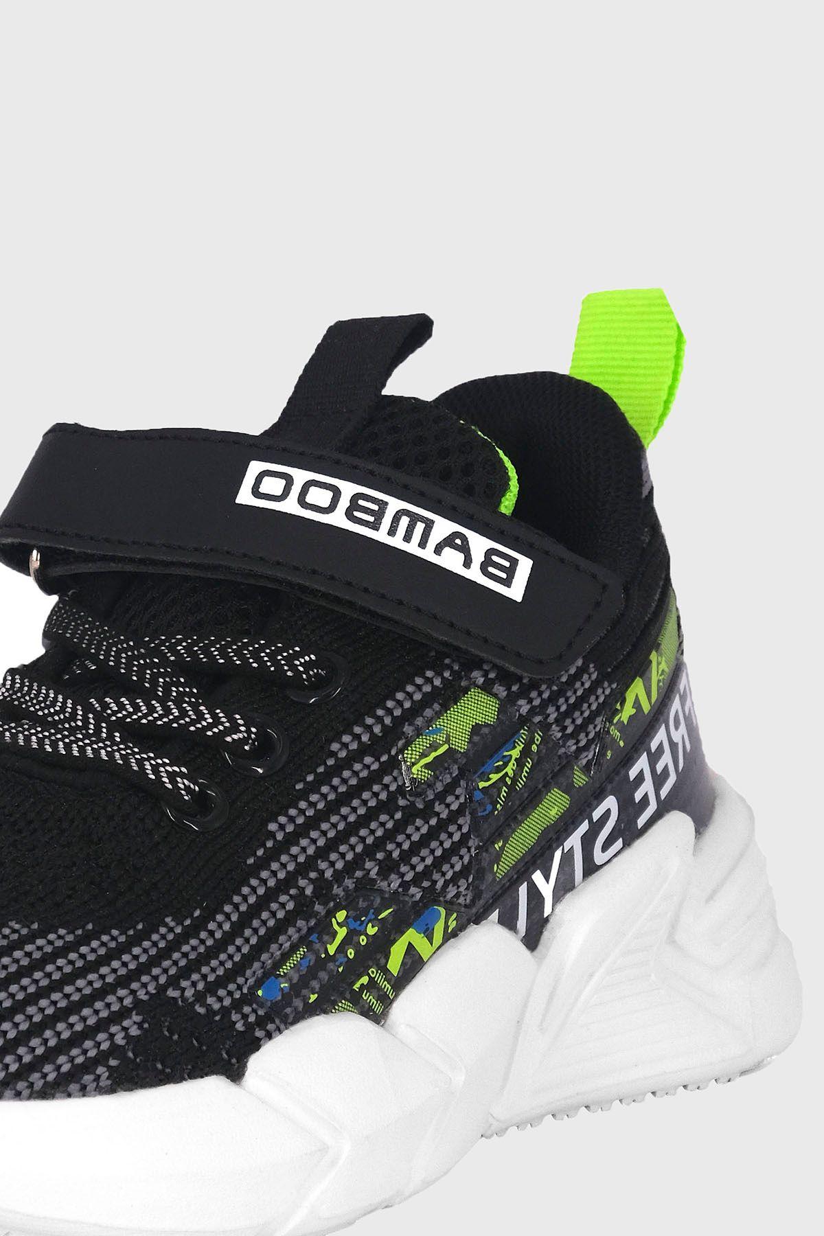 Zapatilla Shrub Negro Bamboo-3