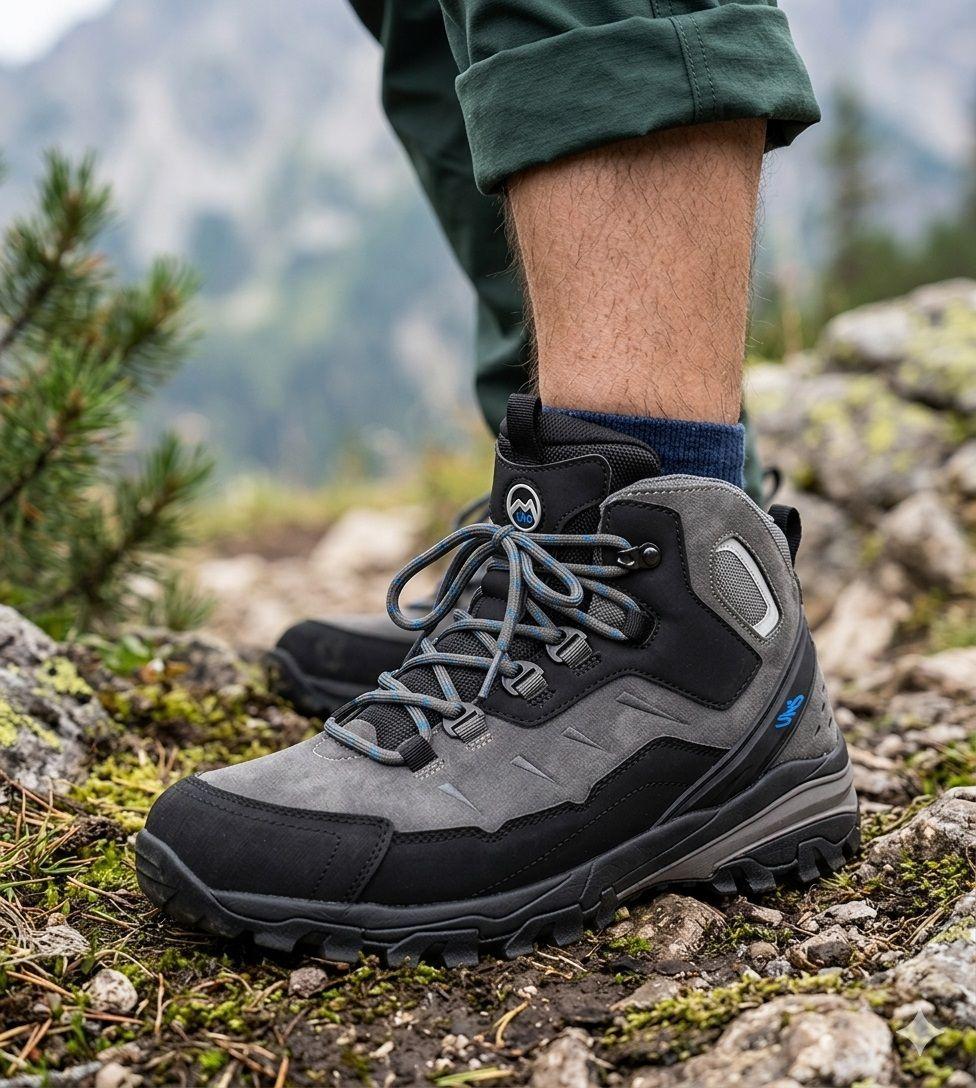 Botin Outdoor Elon Gris UNS-4