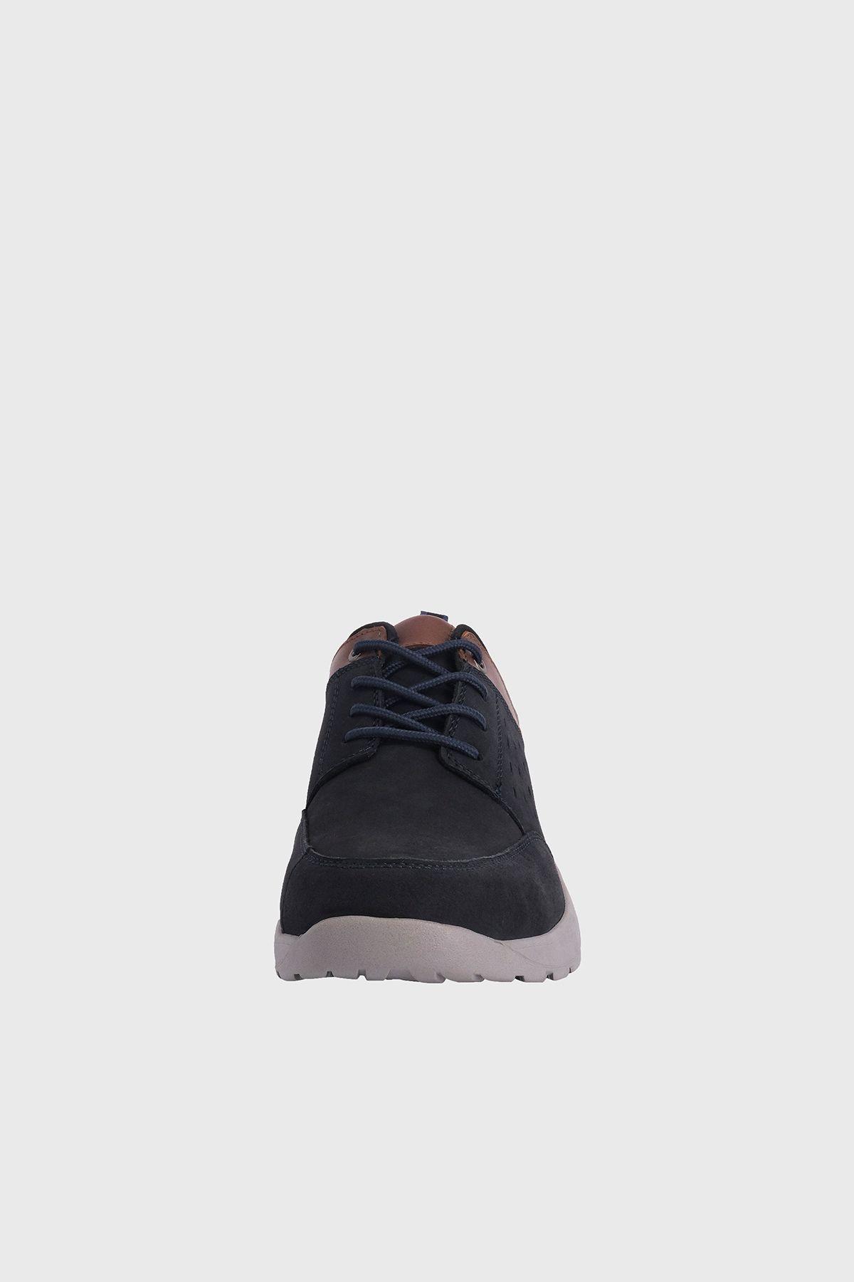 Zapatilla de Cuero Casual Tarvos Azul London Adixt-2