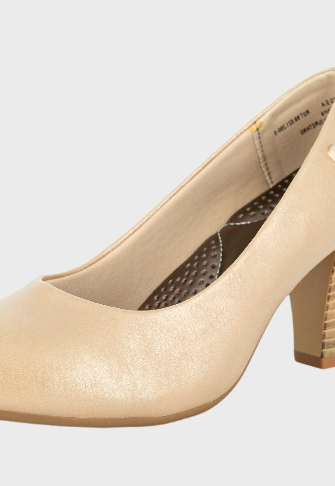 Zapato Formal Stella Beige Alquimia-3