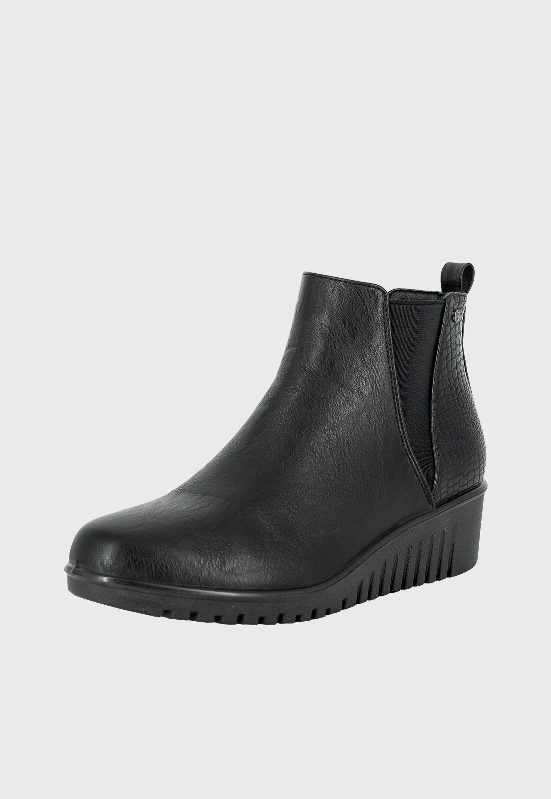 Botin Platte Negro Passer-0