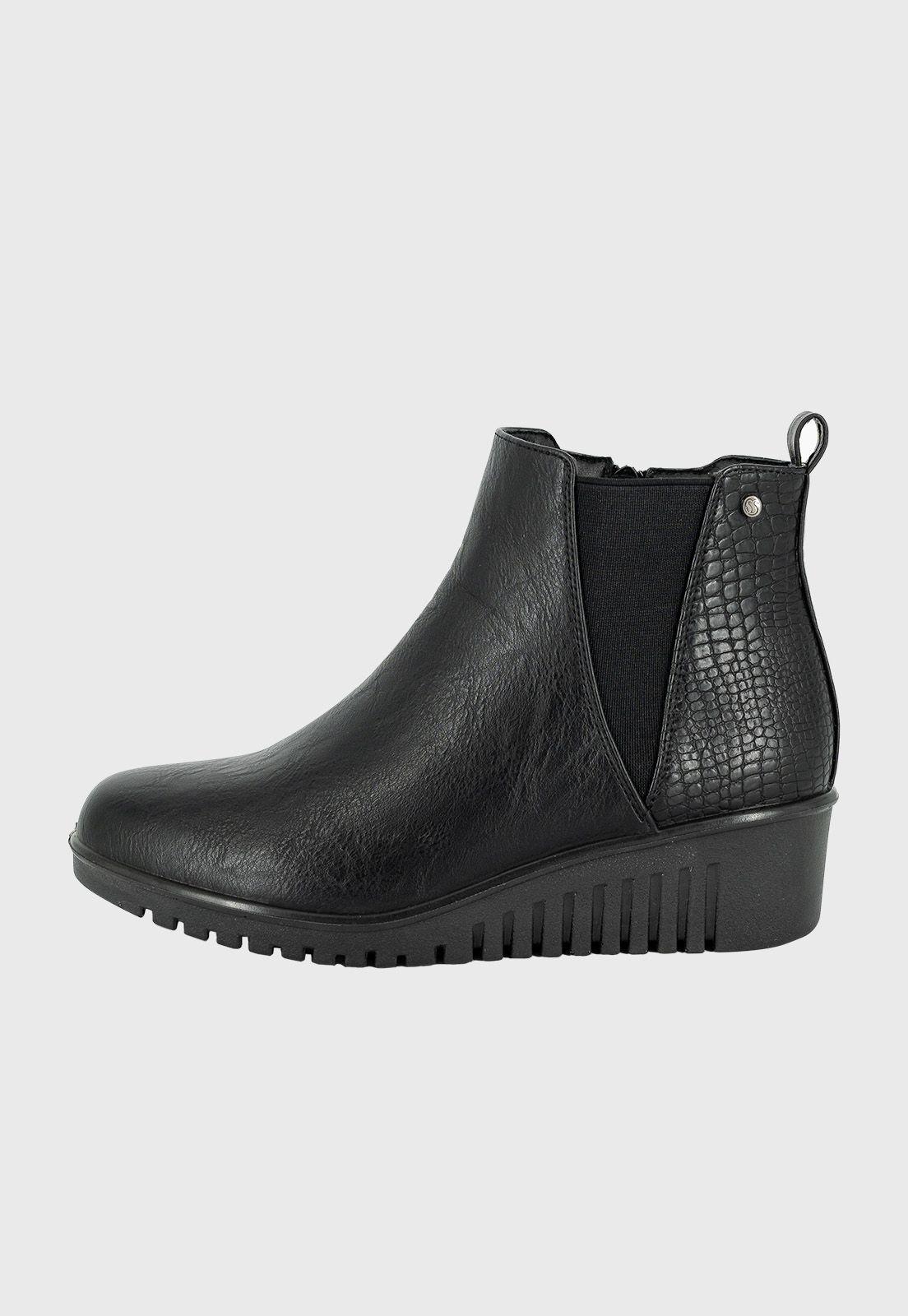 Botin Platte Negro Passer-1