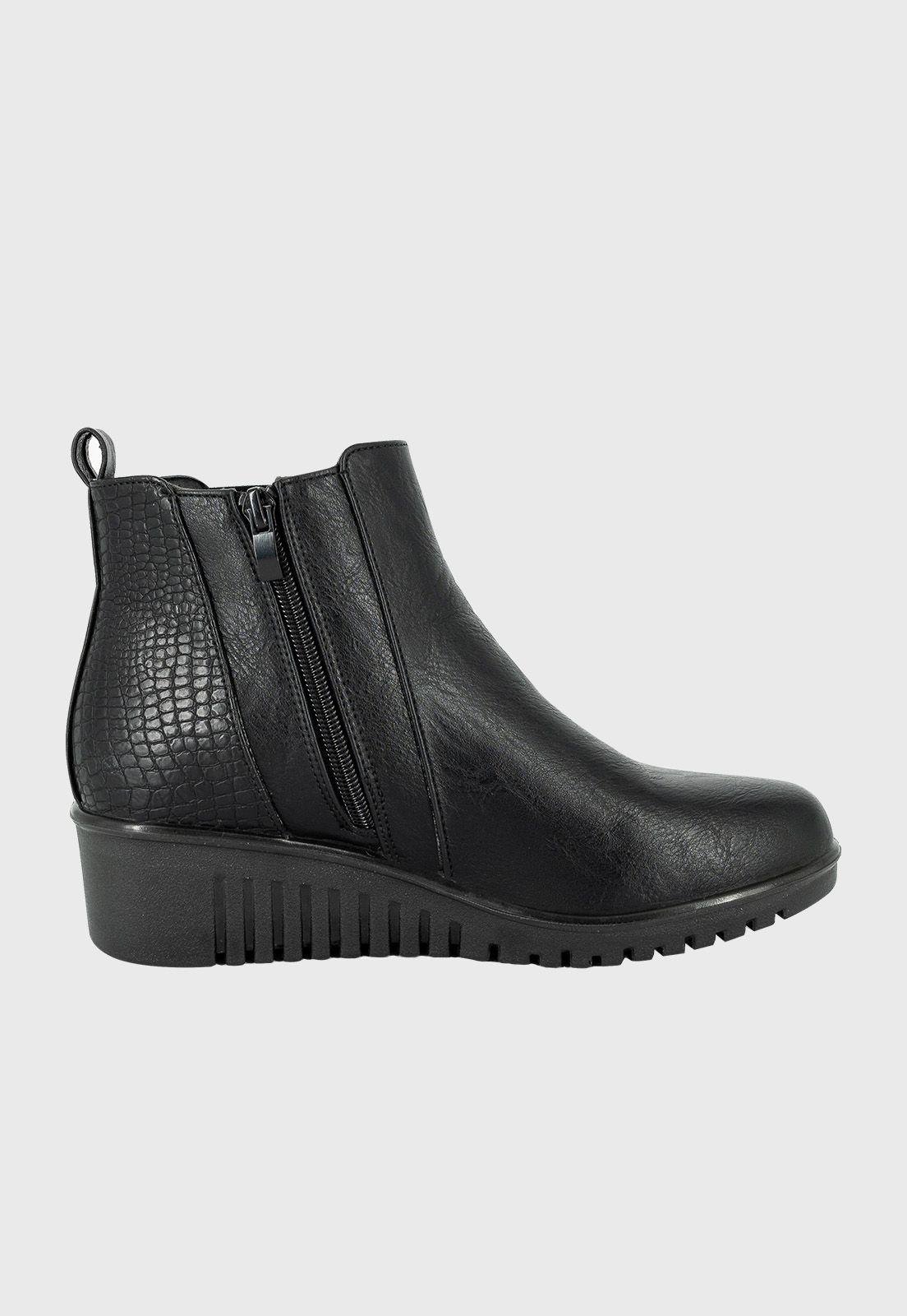 Botin Platte Negro Passer-3