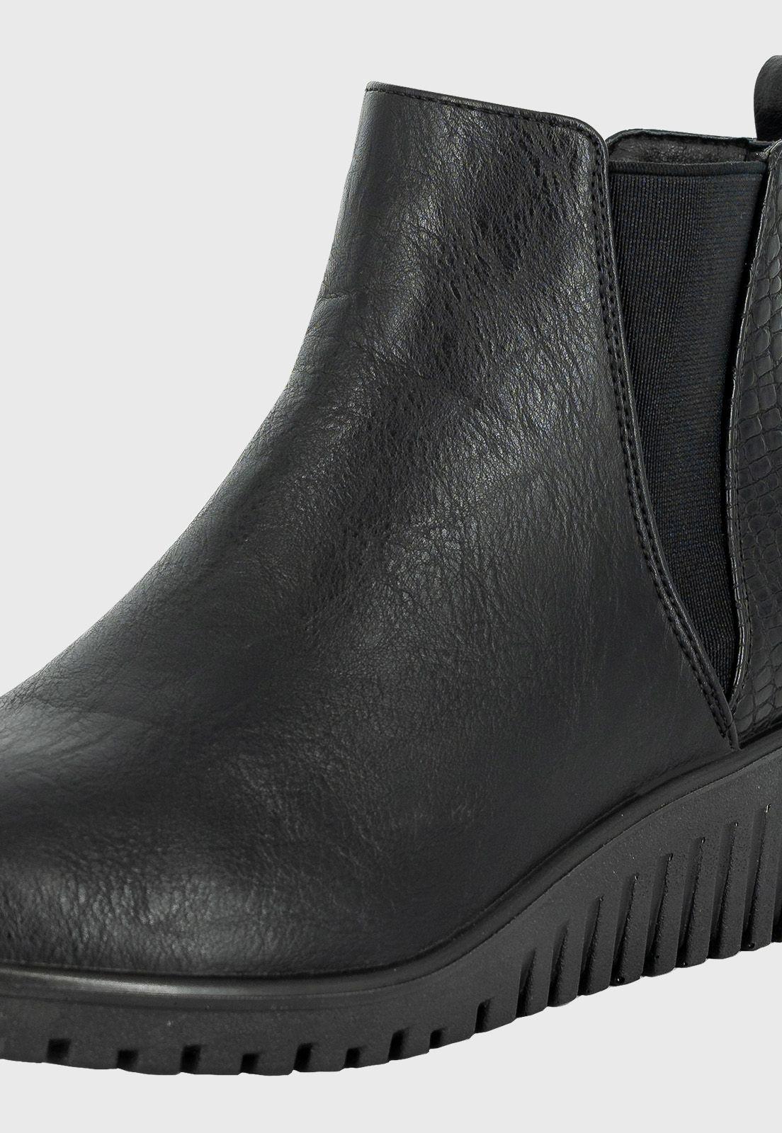 Botin Platte Negro Passer-4