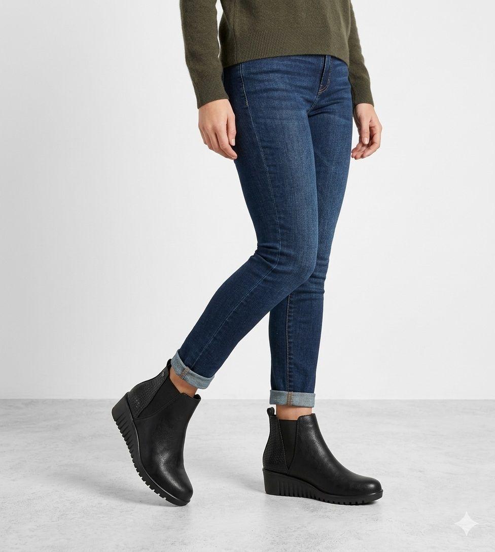Botin Platte Negro Passer-5