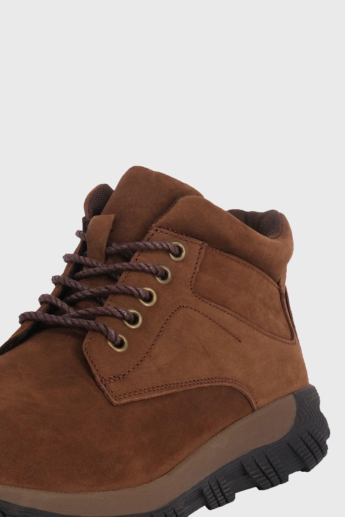 Botin de Cuero Metis Cafe London Adixt-3