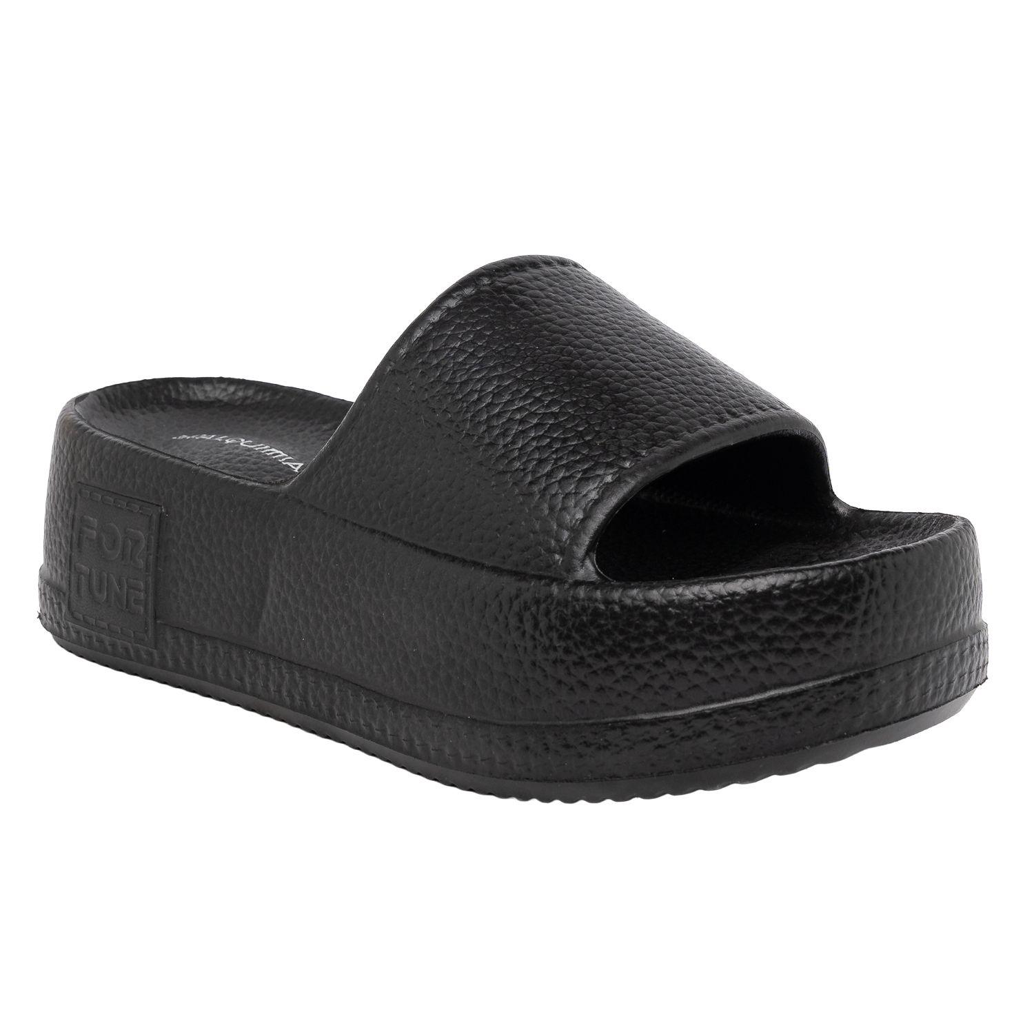 Sandalia Plataforma Kistan Negro Alquimia-1