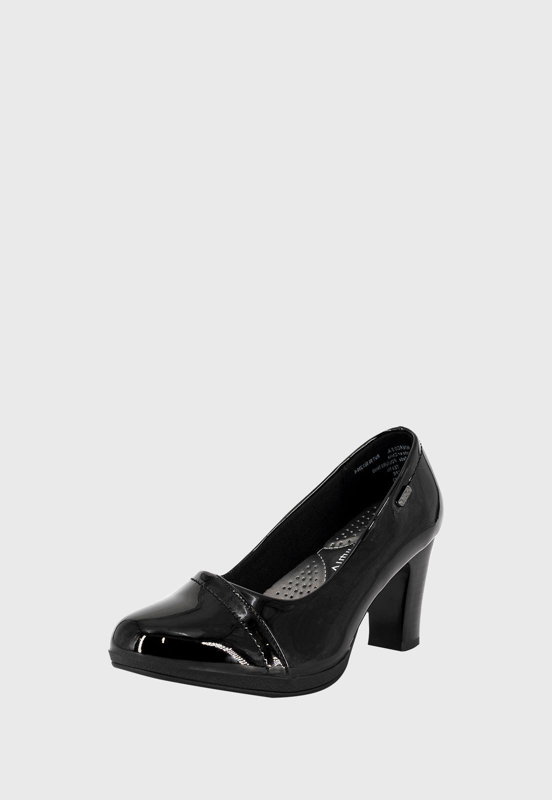Zapato Formal Sabre Negro Charol Alquimia-0