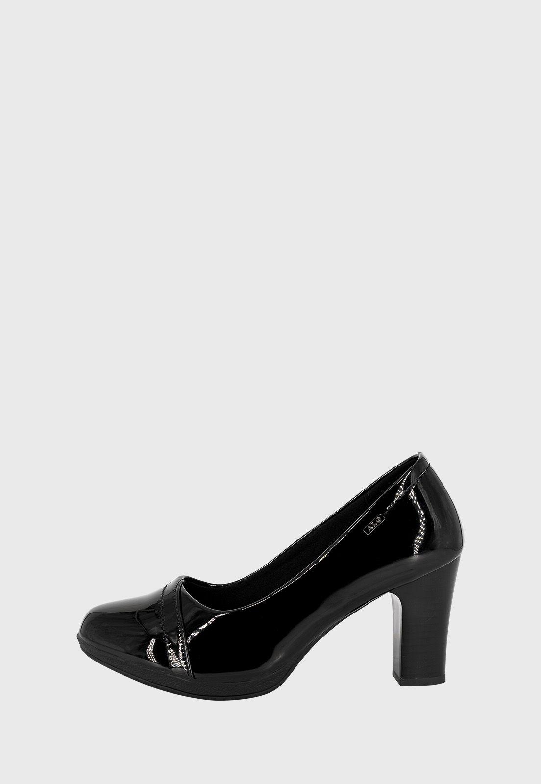 Zapato Formal Sabre Negro Charol Alquimia-1