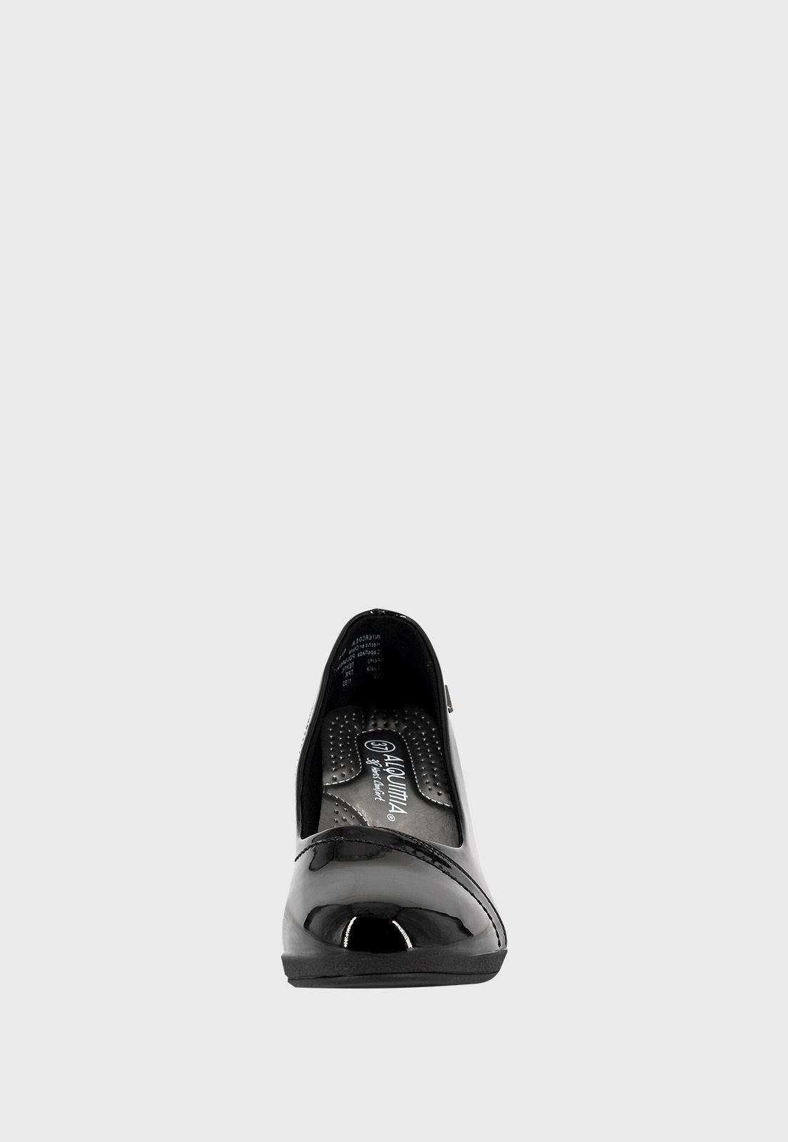 Zapato Formal Sabre Negro Charol Alquimia-2