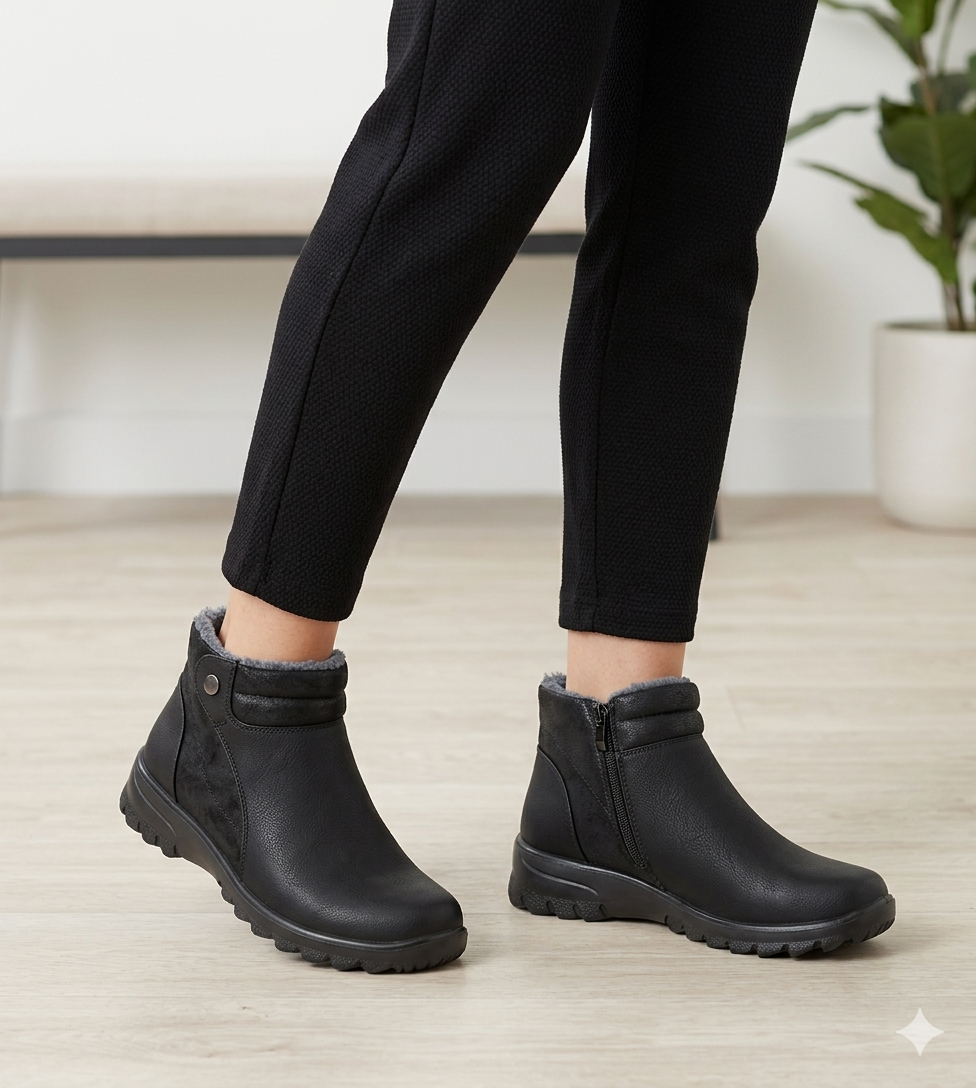 Botin Ines Negro Passer-5