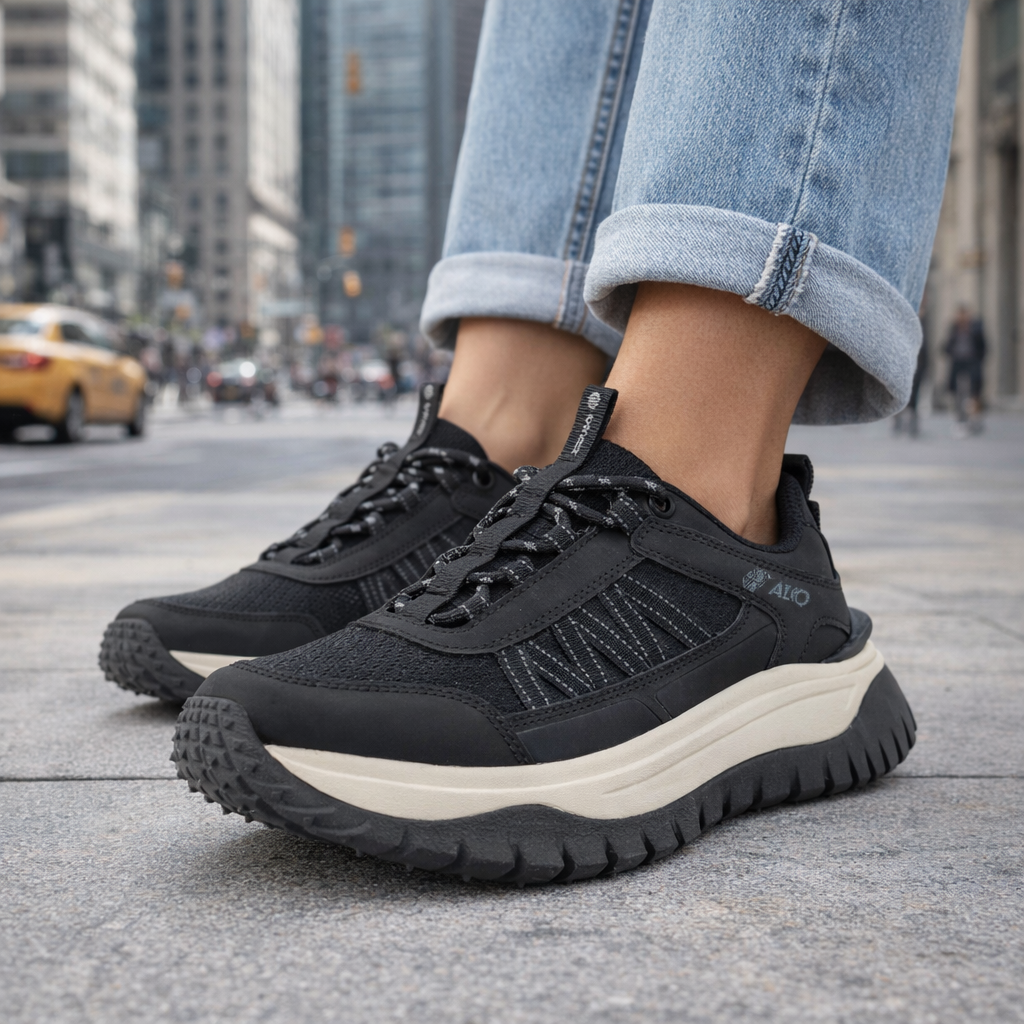 Zapatilla Caro Negro Alquimia-4