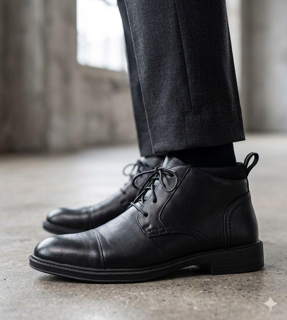 Botin Croton Negro UNS-4
