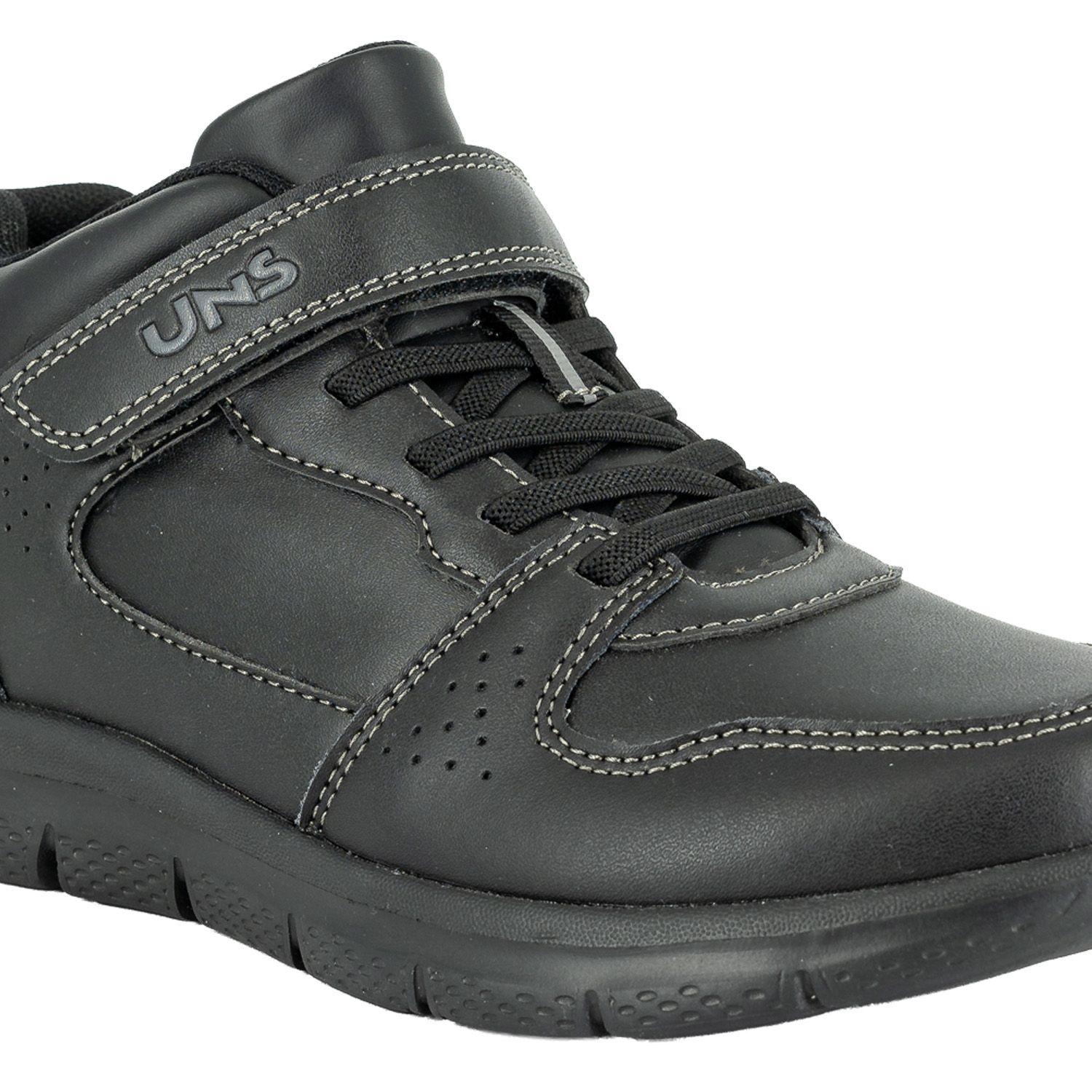 Zapatilla Escolar Dalt Negro UNS-3