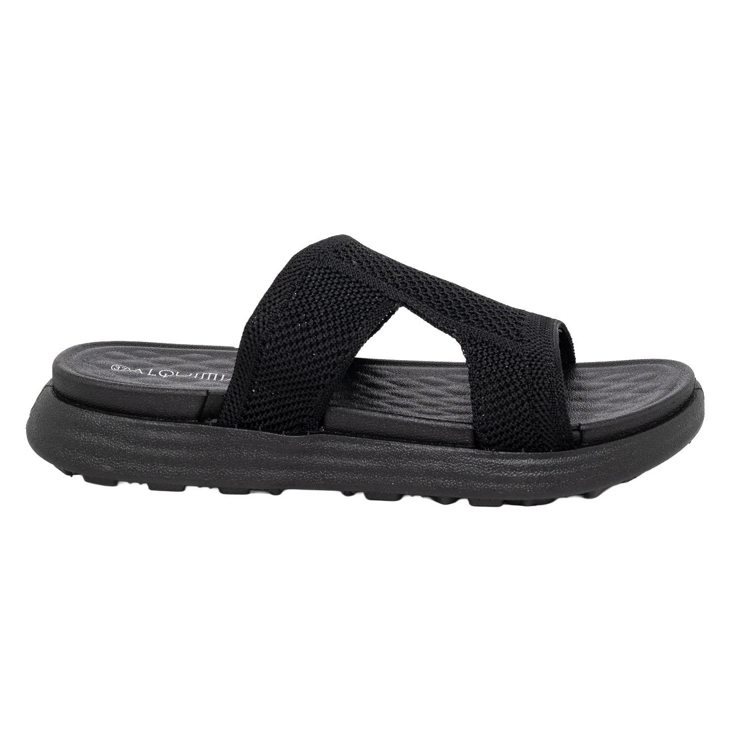 Sandalia Comfy Negro Alquimia-0