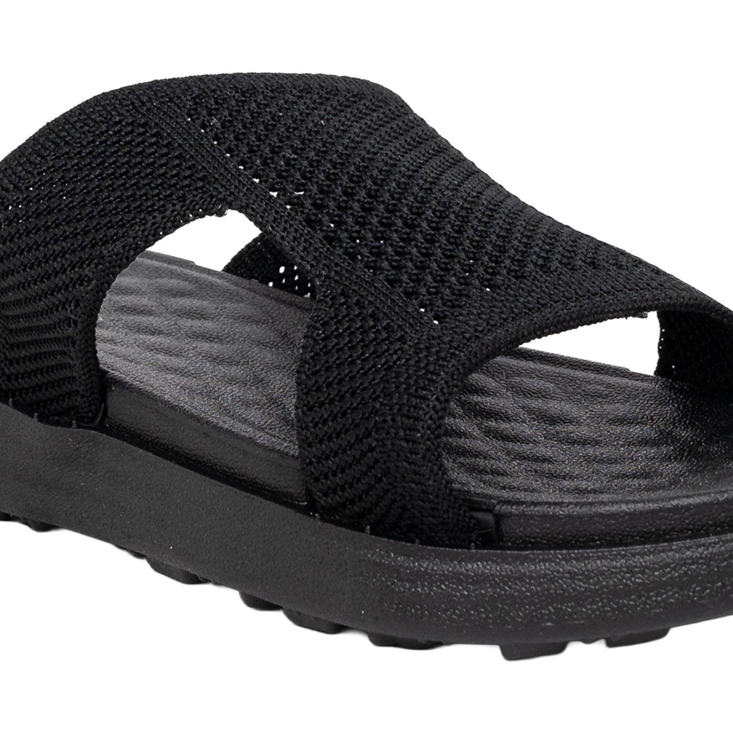 Sandalia Comfy Negro Alquimia-3