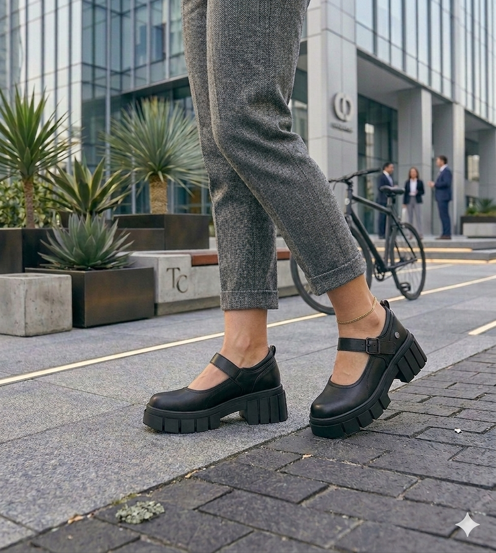 Zapato Escolar Lunaria Negro Alquimia-4