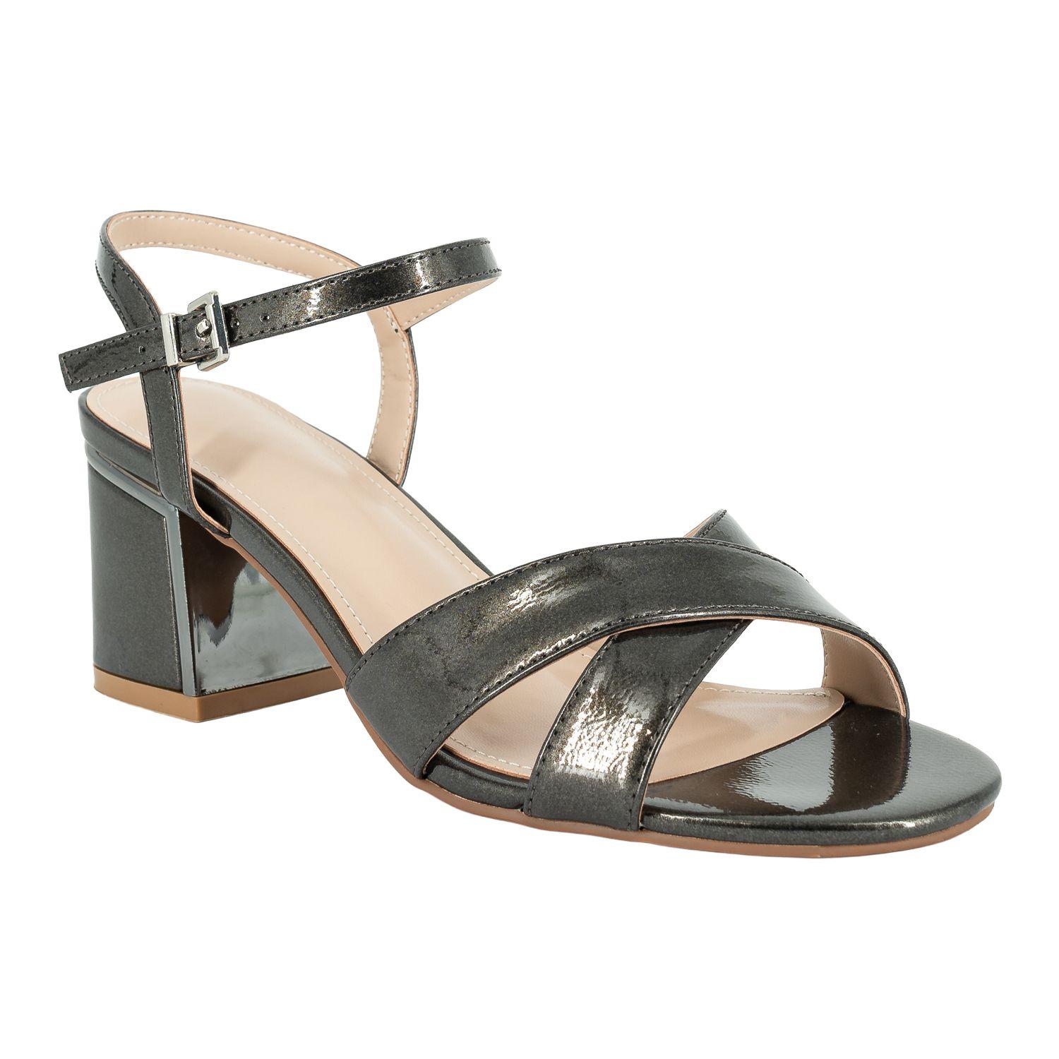 Sandalia de Vestir Shiro Plateado Alquimia-1