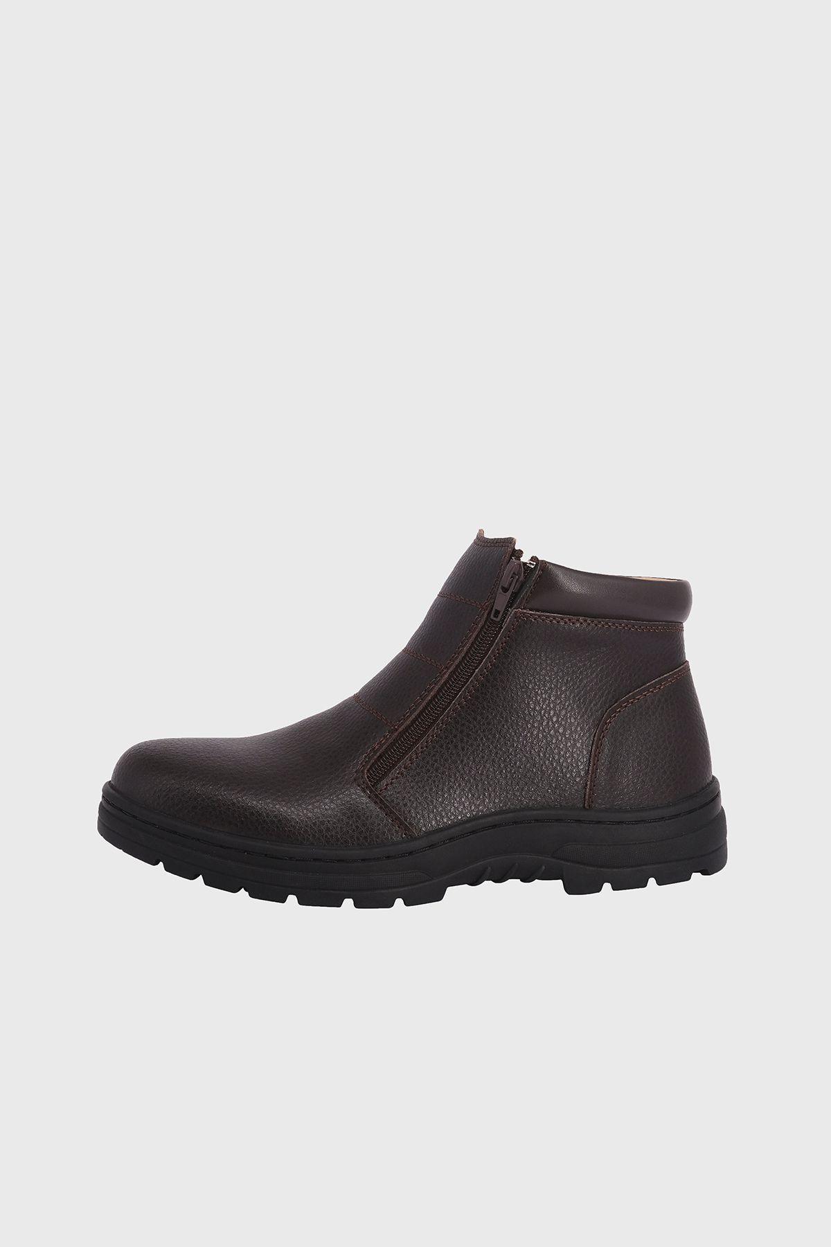 Botin de Cuero con Chiporro Aegir Cafe London Adixt-1