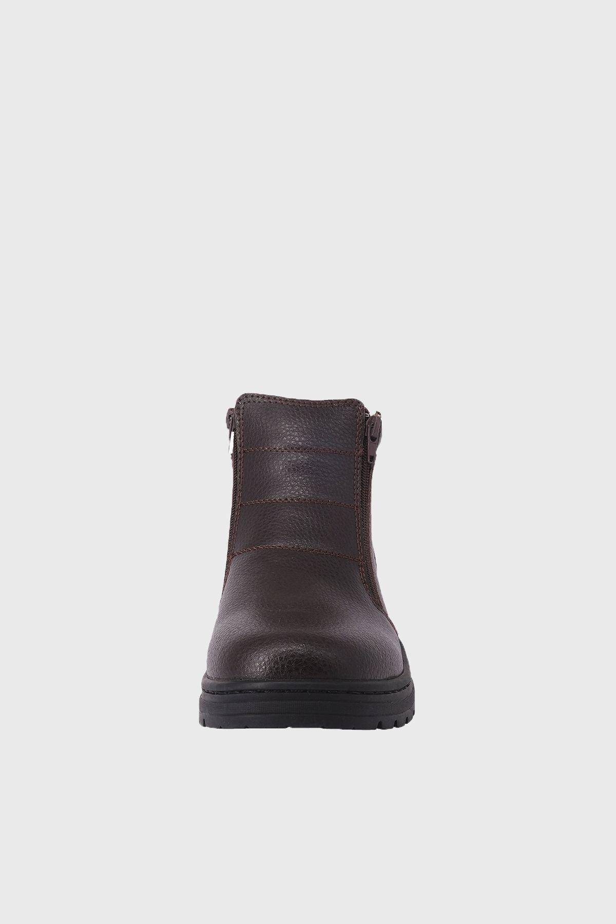Botin de Cuero con Chiporro Aegir Cafe London Adixt-2