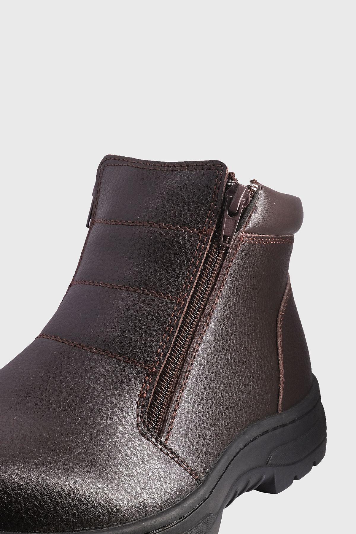 Botin de Cuero con Chiporro Aegir Cafe London Adixt-4