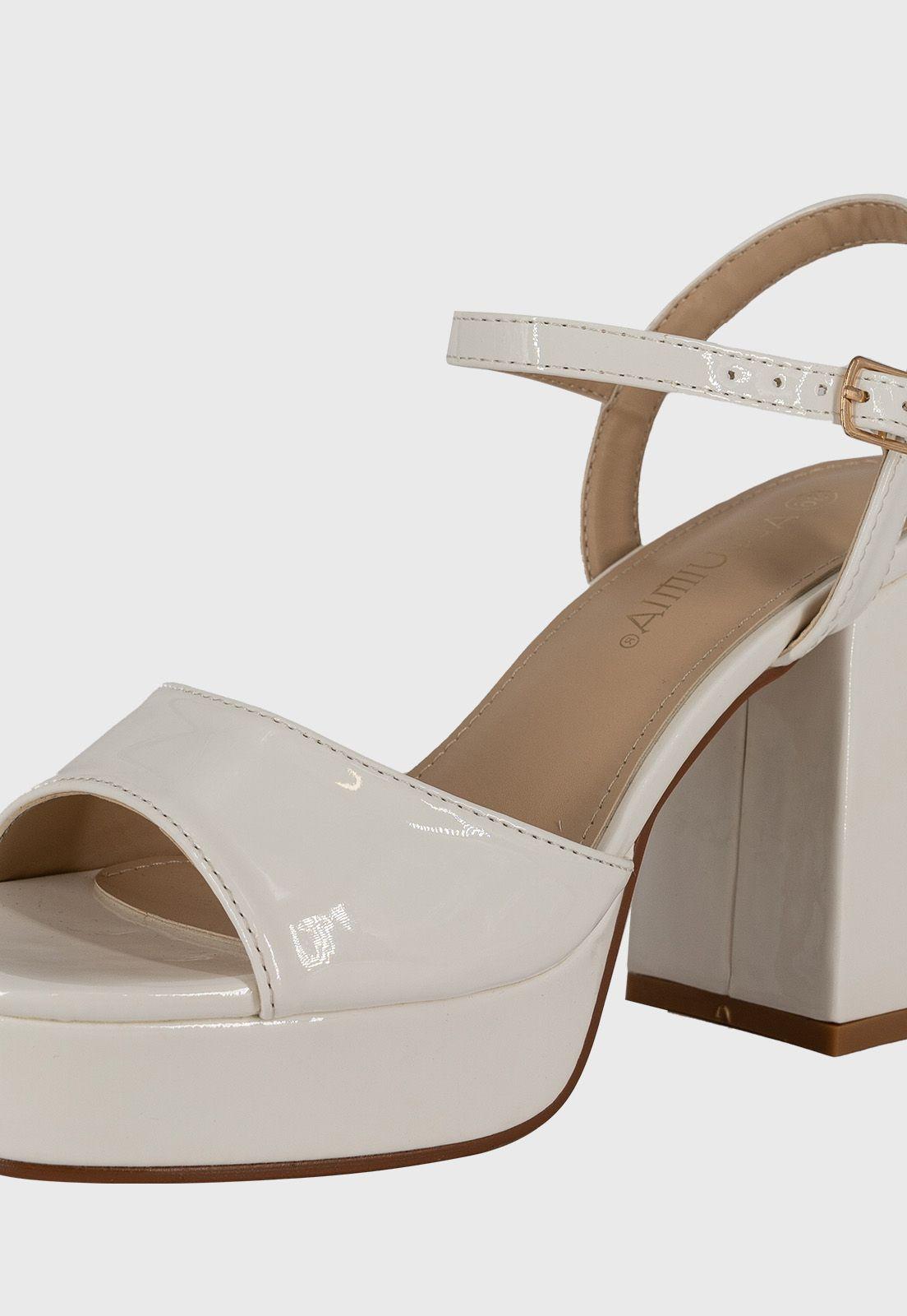 Sandalia de Vestir Amaia Blanco Alquimia-3