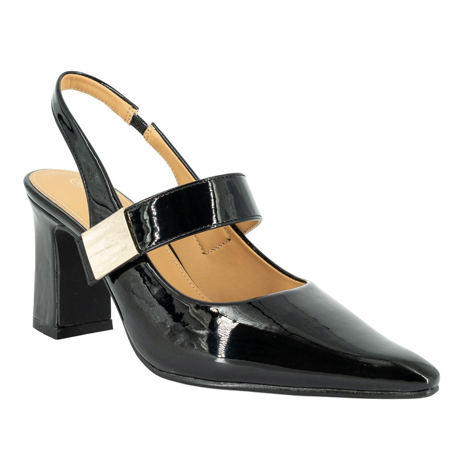 Zapato Formal Glam Negro Charol Alquimia-1