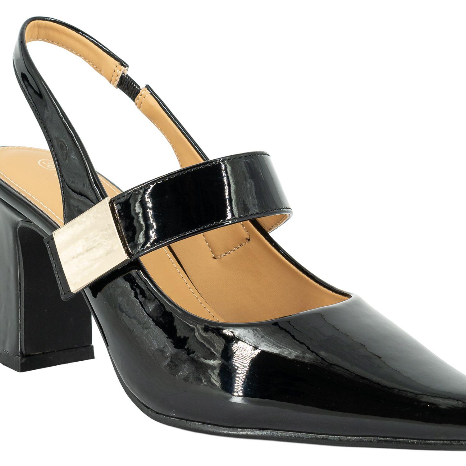 Zapato Formal Glam Negro Charol Alquimia-3