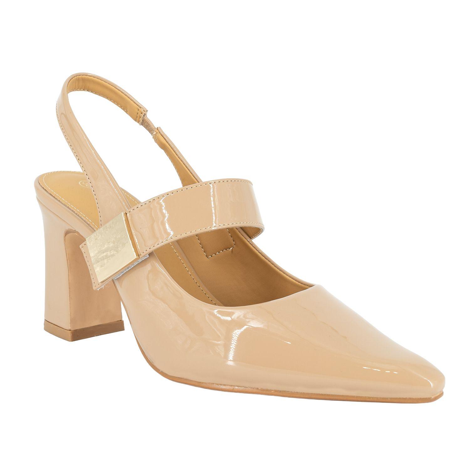 Zapato Glam Beige Charol Alquimia-1