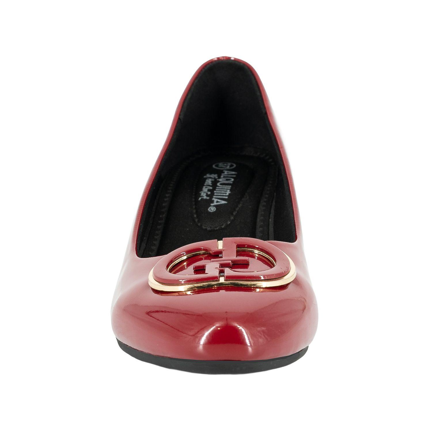 Zapato Formal Zabal Rojo Alquimia-2