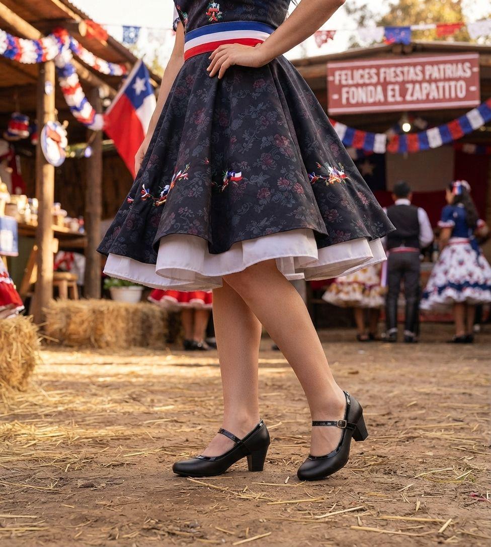 Zapato Cueca Tina Negro Alquimia-4