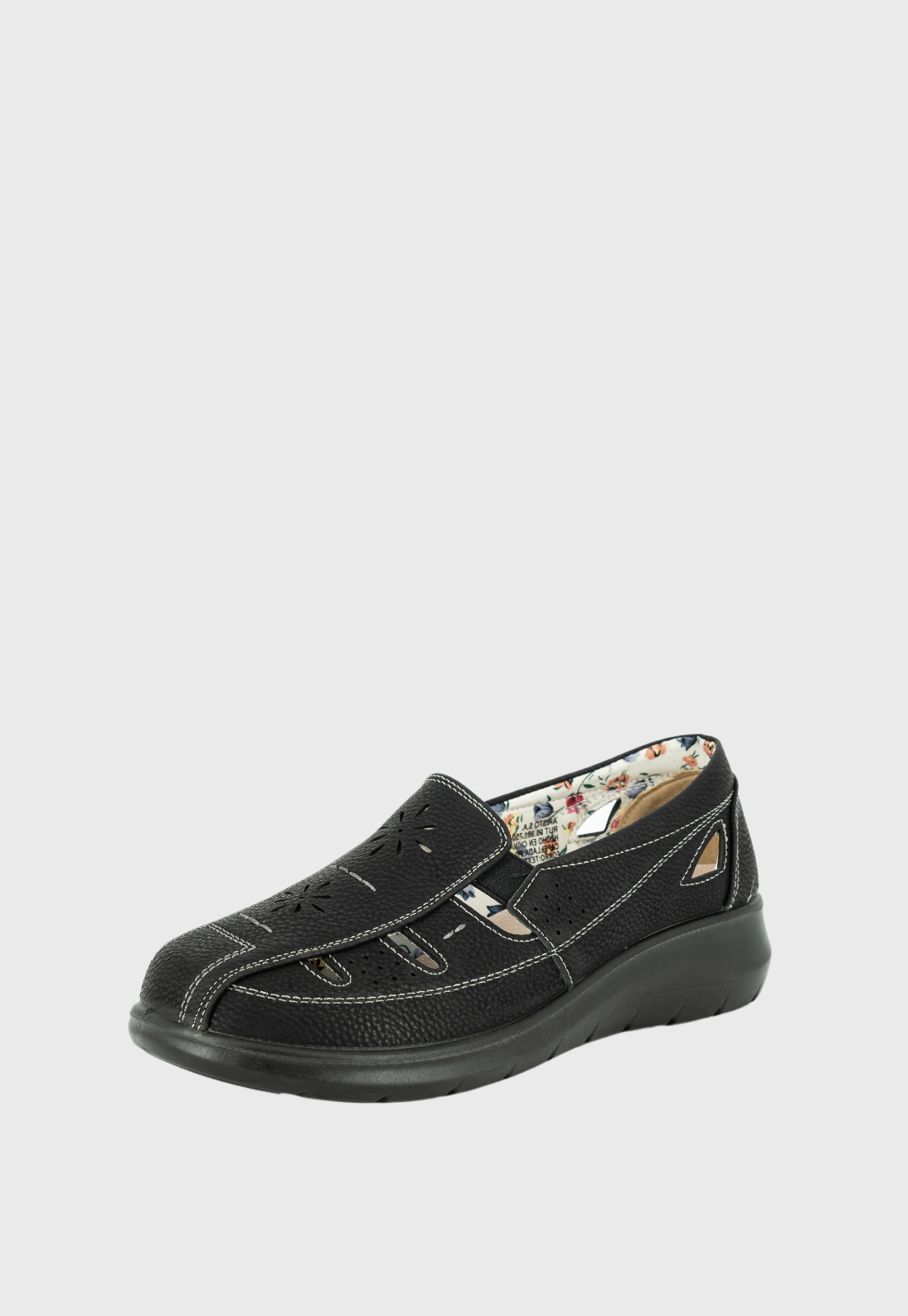 Mocasin Lina Negro Passer-0