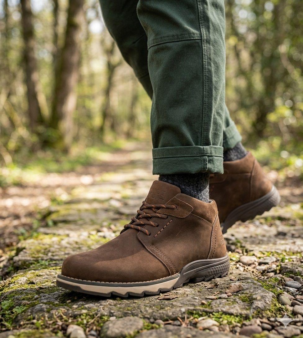 Botin de Cuero Boja Cafe London Adixt-4