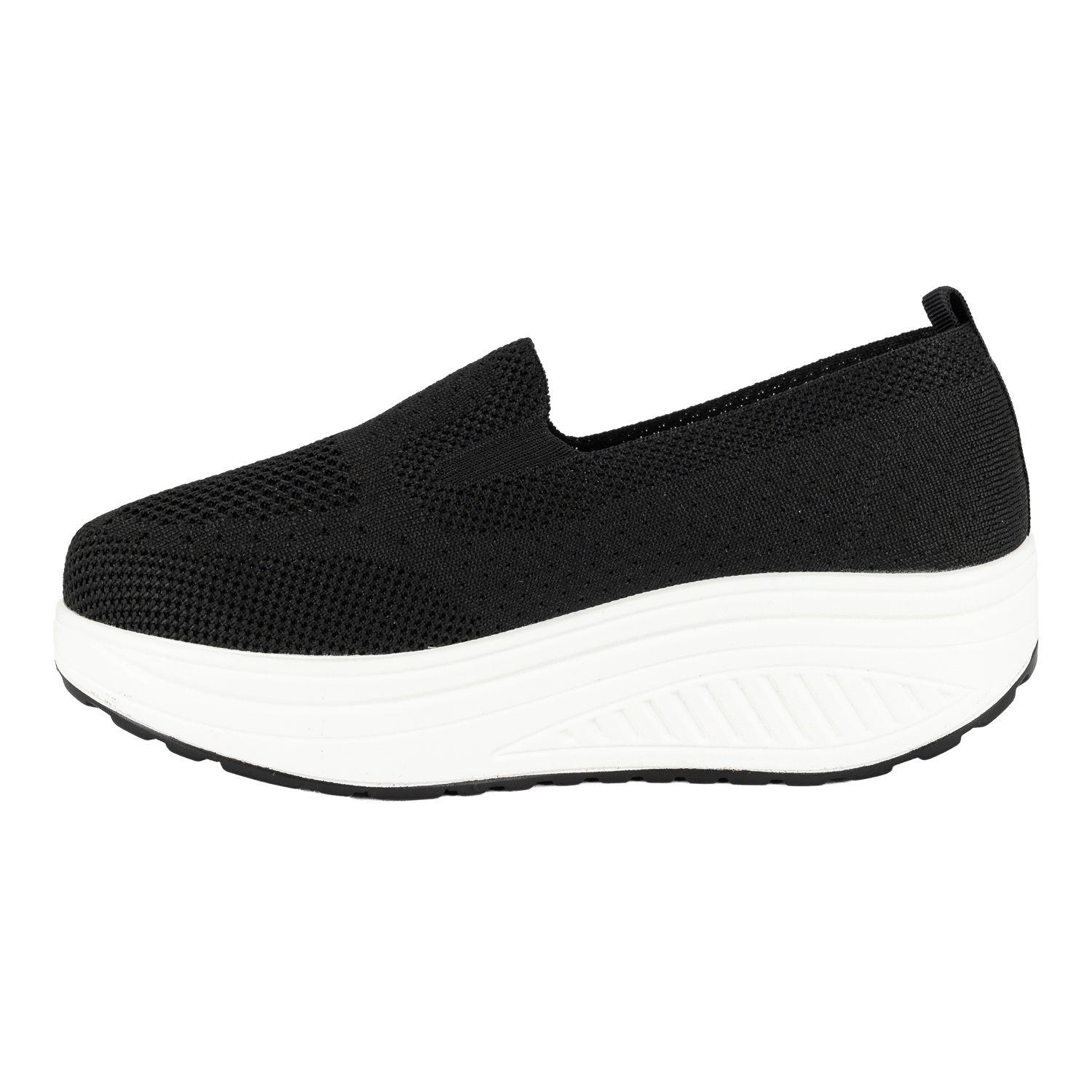 Mocasín Plataforma Slip-On Beth Negro Alquimia-2