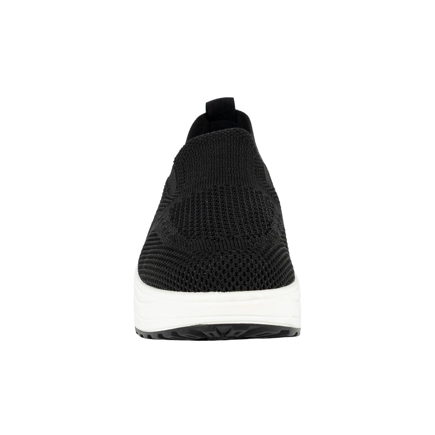 Mocasín Plataforma Slip-On Beth Negro Alquimia-3