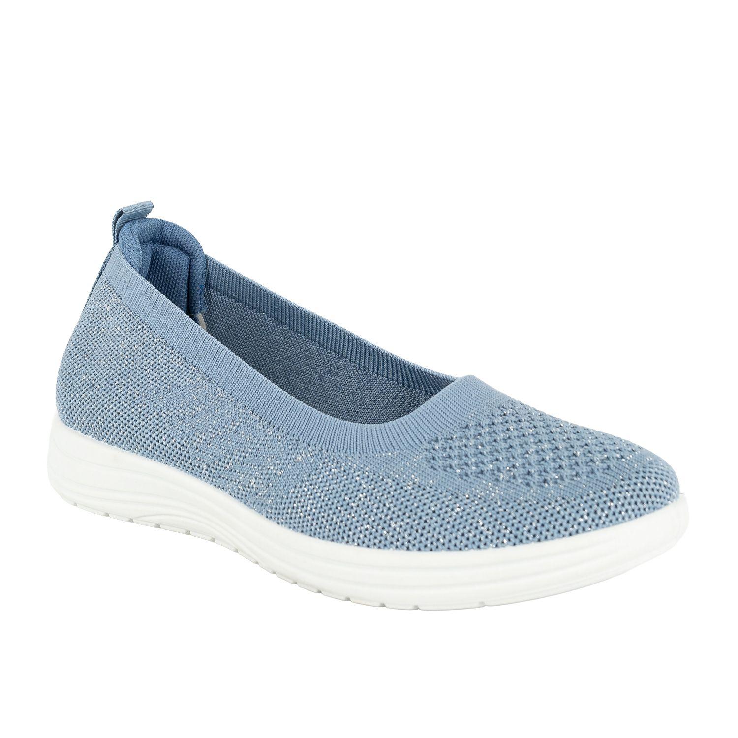 Zapatilla Ballerina Deportiva Kate Azul Alquimia-1
