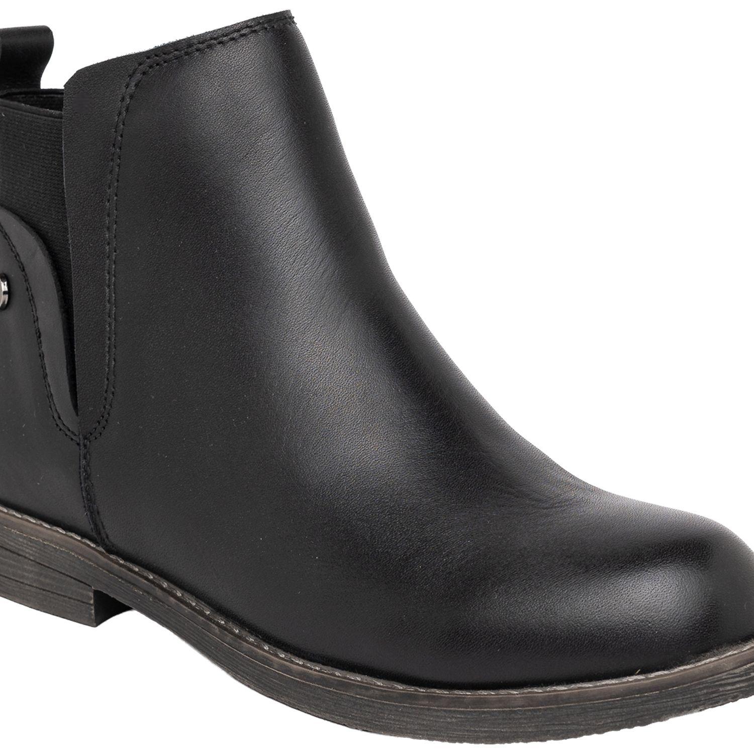 Botin de Cuero Doret Negro Alquimia-4