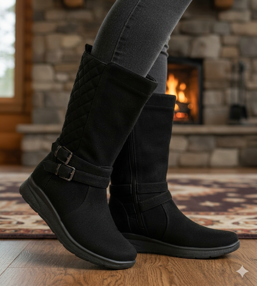 Bota Caine Full Negro Passer-5