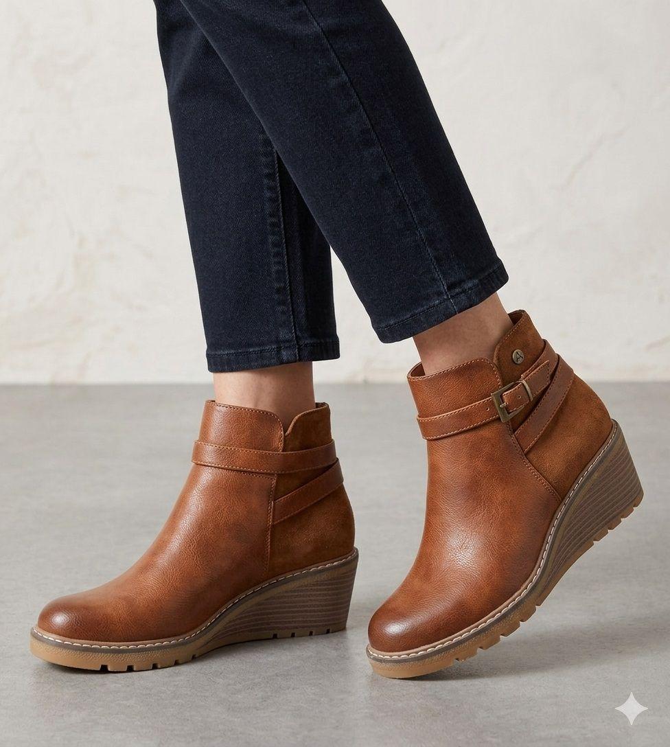 Botin Alyssa Caramelo Alquimia-5