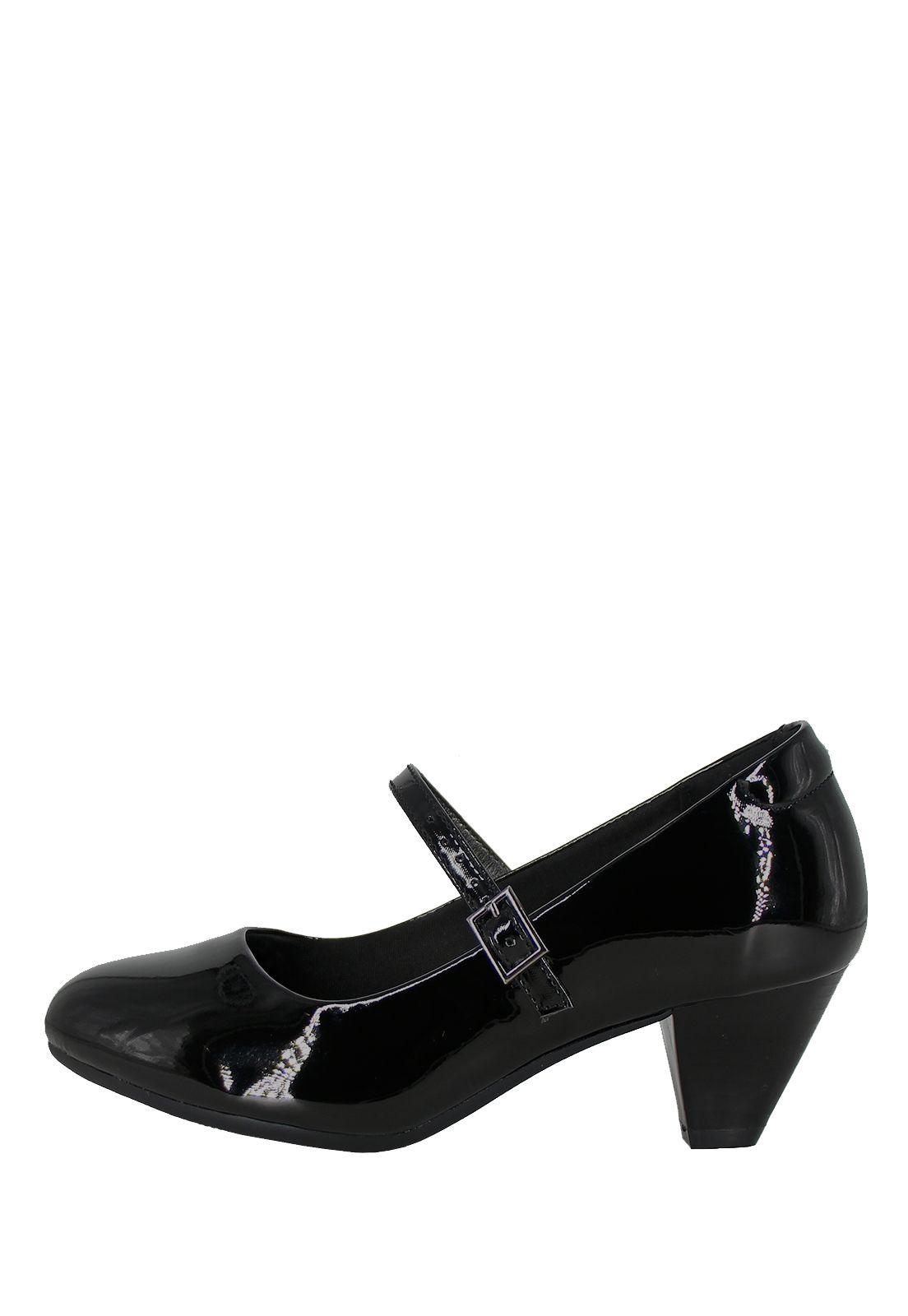 Zapato Cueca Valseada Negro Alquimia-1