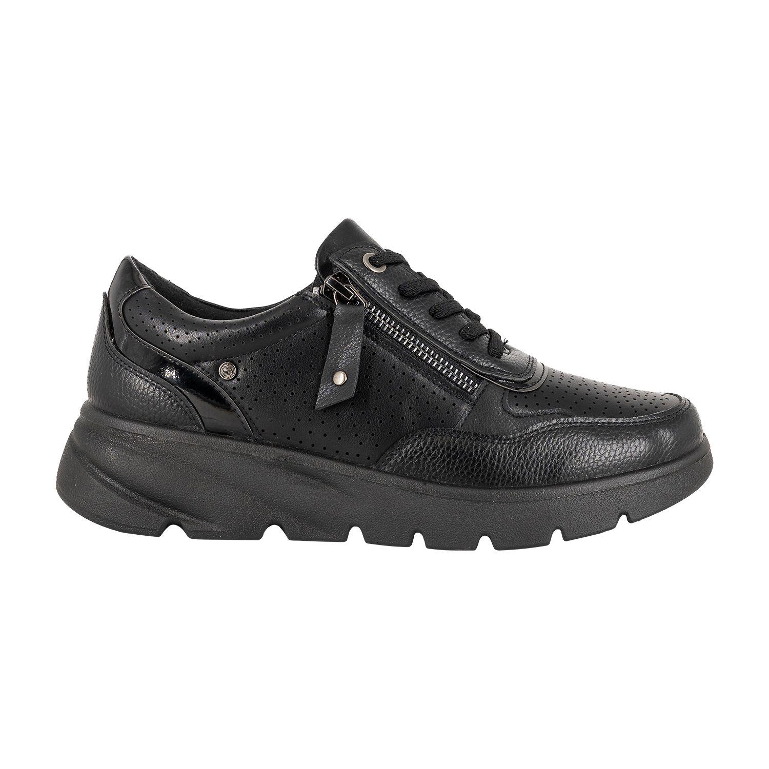 Zapatilla Leton Negro Passer-0