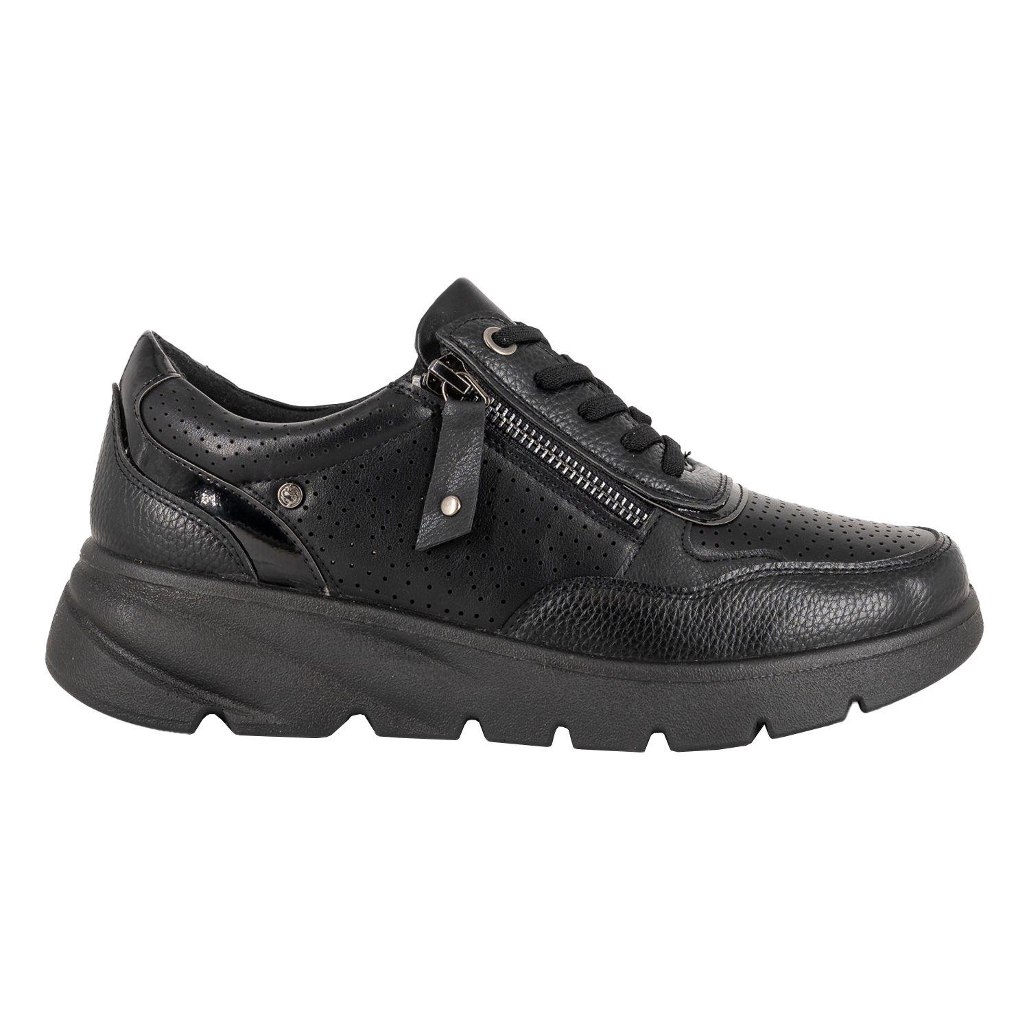 Zapatilla Leton Negro Passer-0