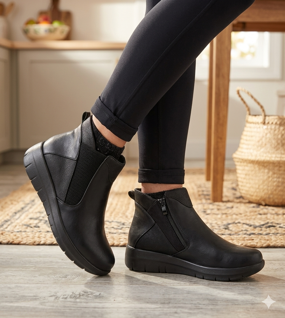 Botin Bany Negro Passer-5