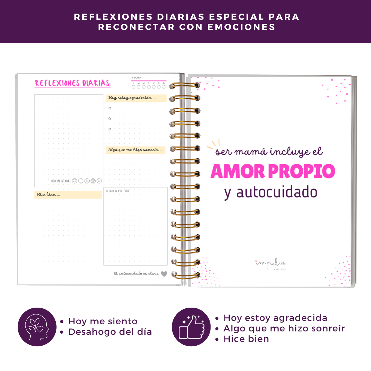 Mamá Eres Increíble - Diario De Maternidad Y Autocuidado-4