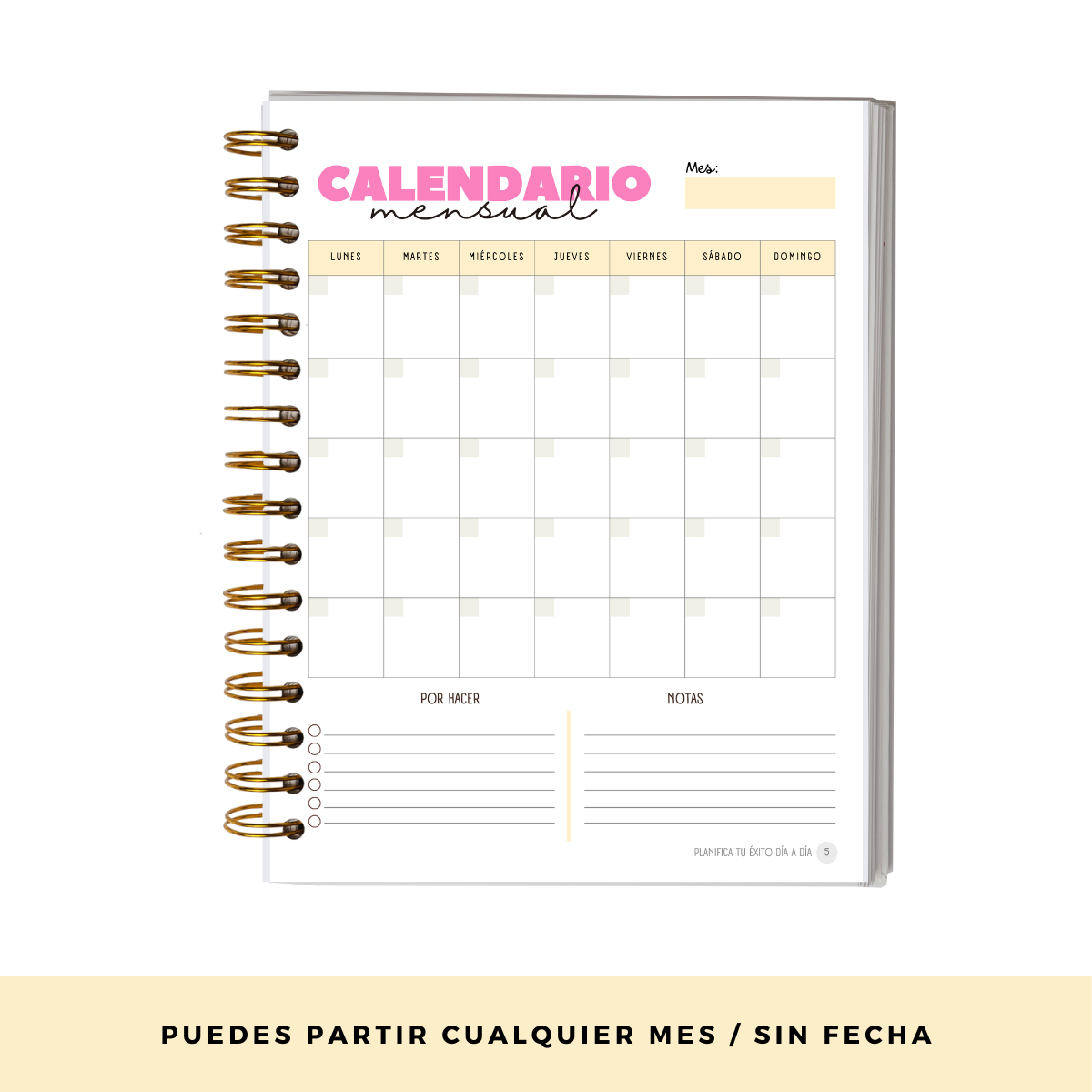 Planifica Tu Día - Planner Diario 3 Meses Sin Fecha-2