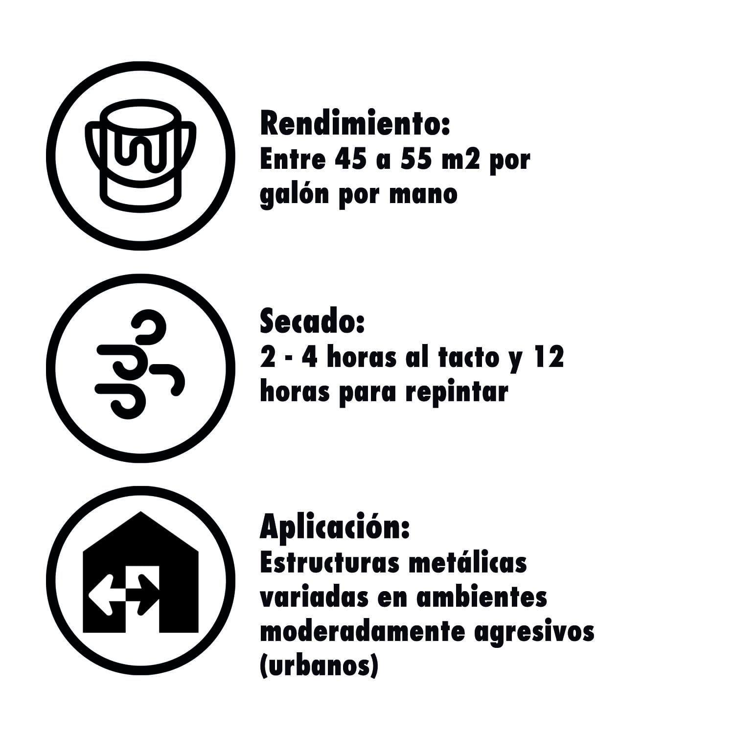 Antioxido Súper B-10 Rojo Óxido Tajamar Galón-2