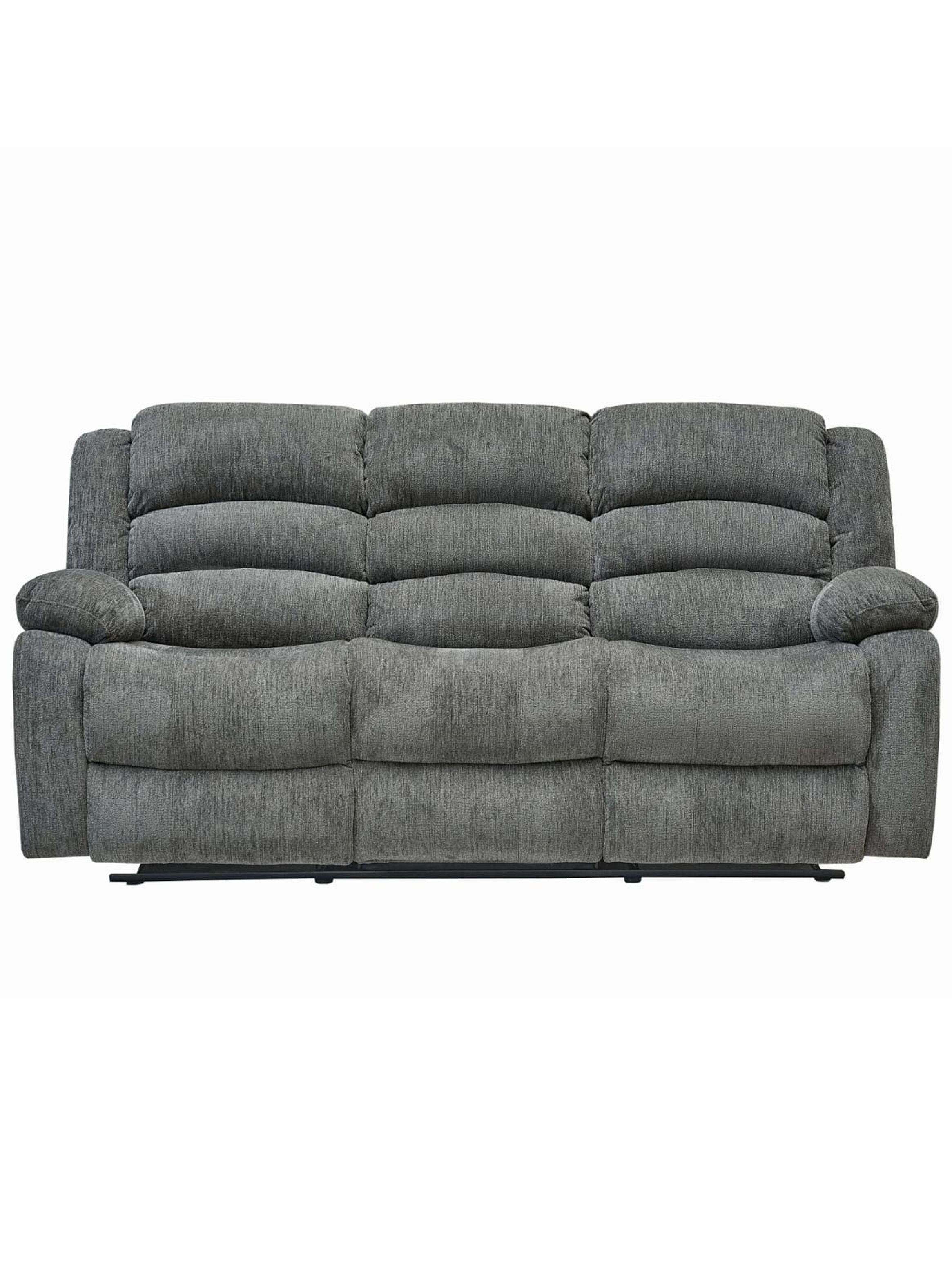 SOFA RECLINABLE 3 CUERPOS CHARLIE GRIS-0
