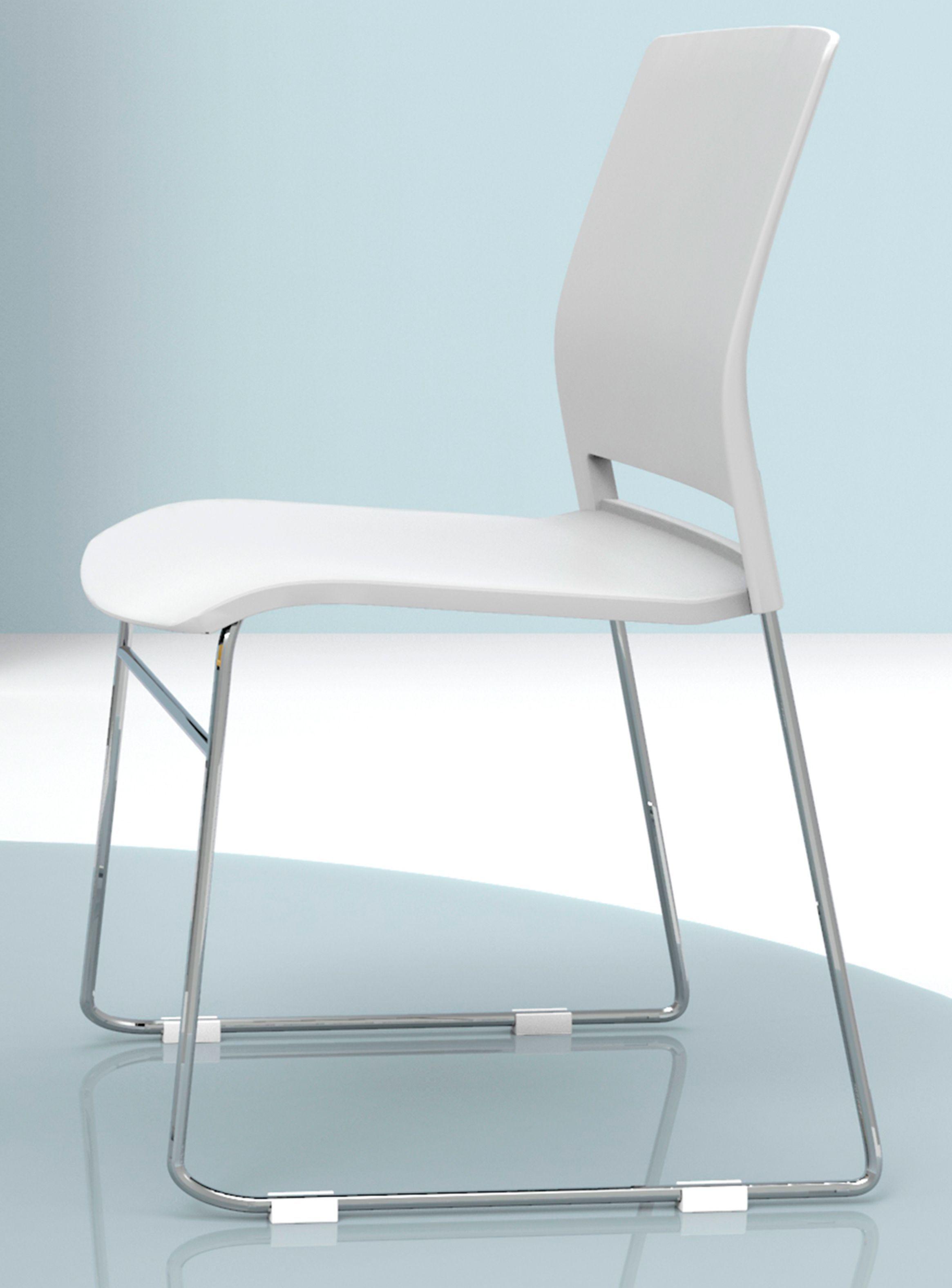 Silla de visita VITTORIA color gris-6