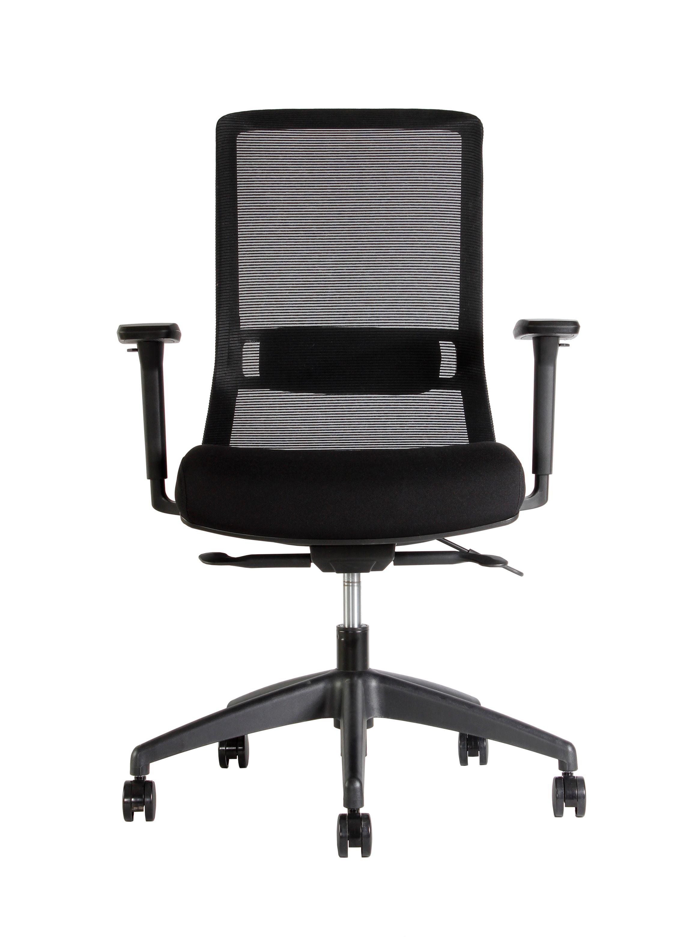 Silla Giratoria Ergonómica de oficina RANCO negro-2
