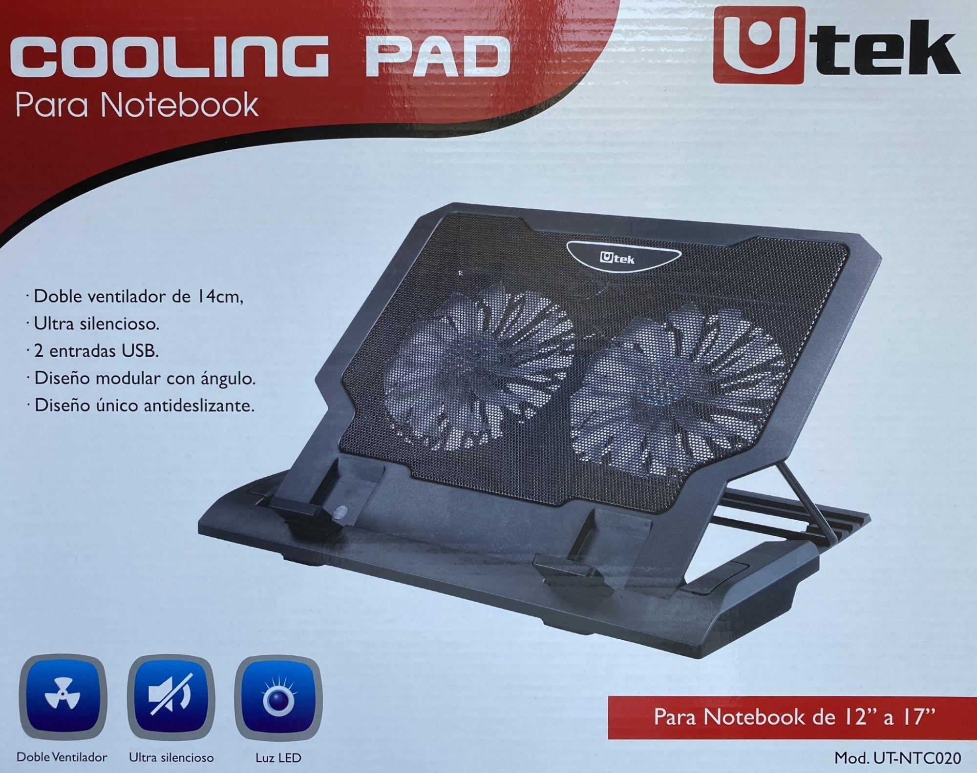 Base Notebook Ajustable con 2 Ventiladores-0